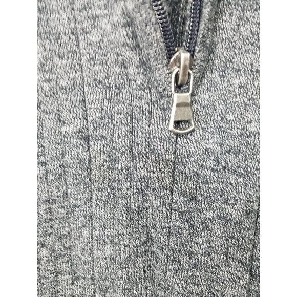 Greg Norman Tasso Elba Sweater Men's XXL 1/4 Zip Pullover heather Gray Mock Neck - Picture 7 of 12